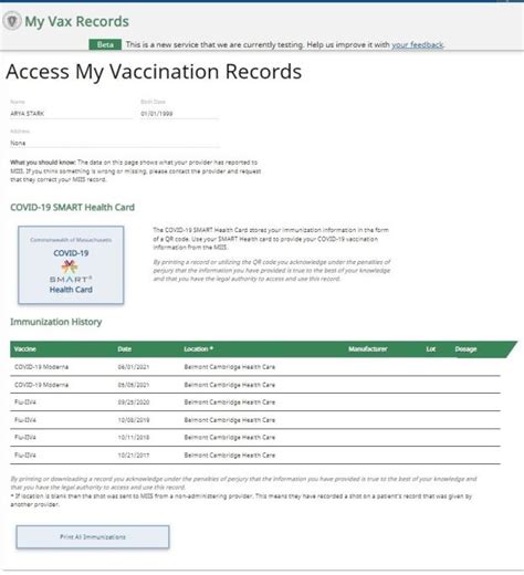 How to Access your Vaccination Record